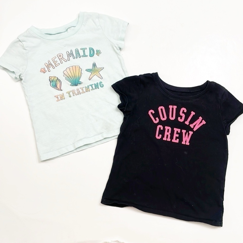 Oshkosh B’gosh/The Children’s Place toddler girls short sleeve t-shirts